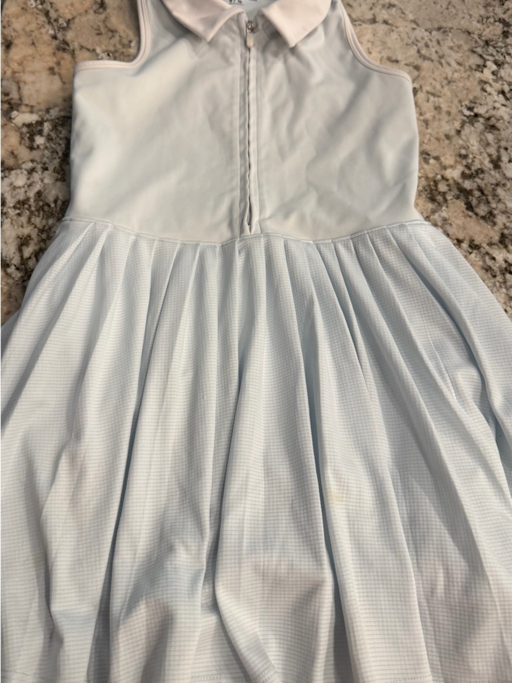abercrombie kids Light Blue Pleated Polo Dress